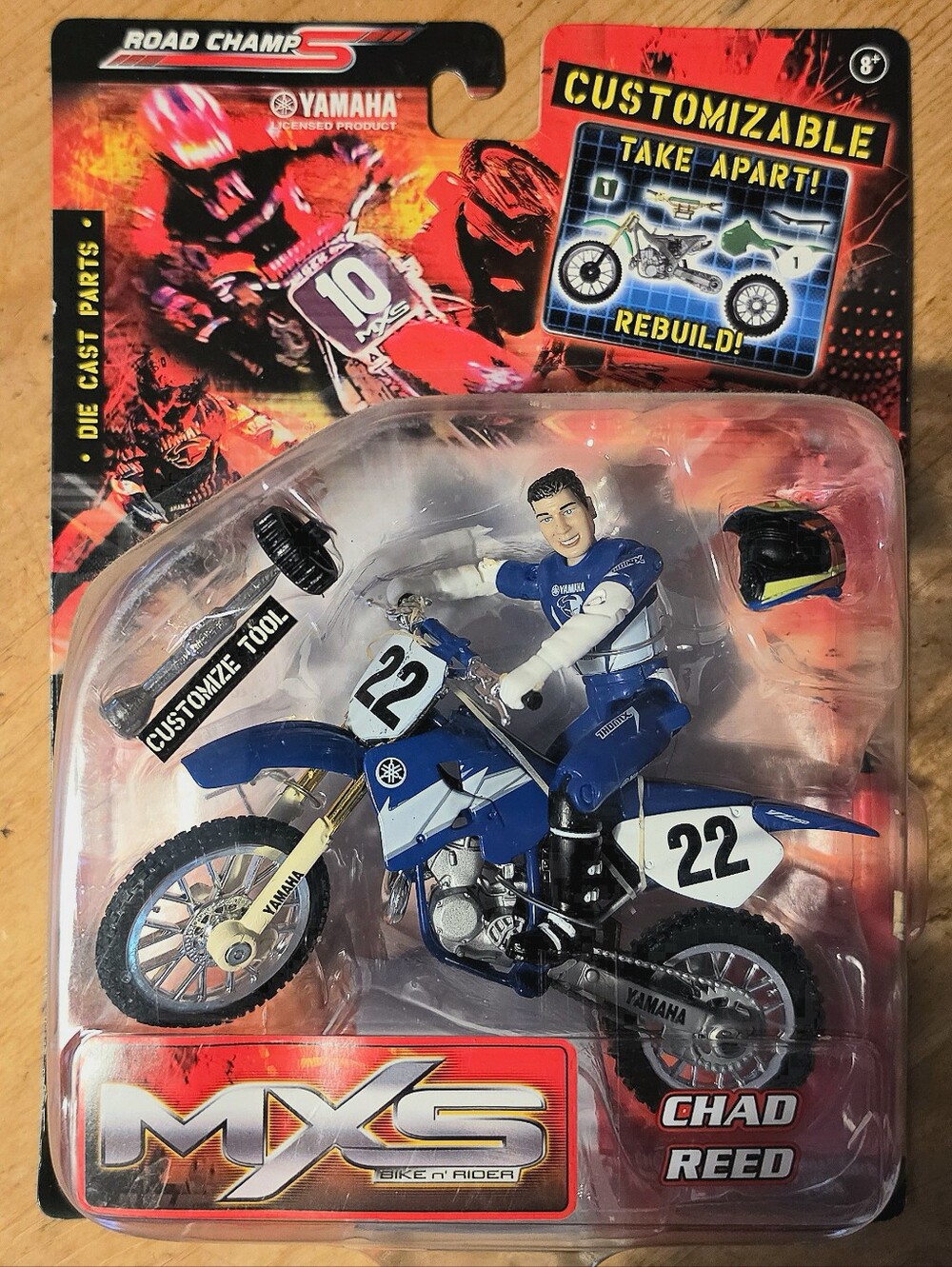 NEW & SEALED 2005 MXS Road Champs #22 Chad Reed Yamaha YZ250 RARE VINTAGE MX